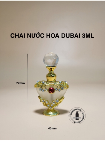 CHAI NƯỚC HOA DUBAI 3ML 