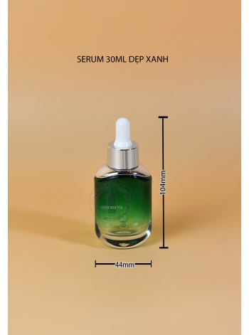 SERUM 30ML OVAL XANH