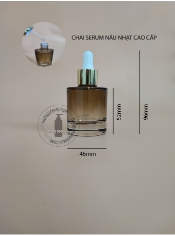 CHAI SERUM 30ML NÂU NHẠT