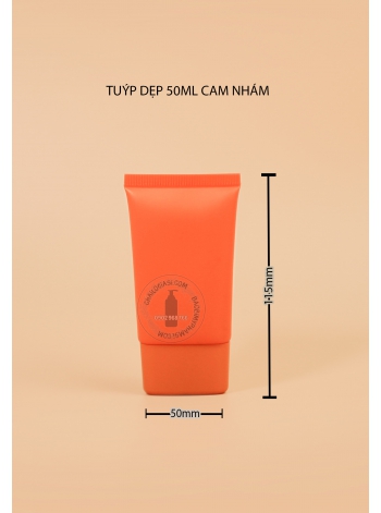 TUÝP DẸP 50ML CAM NHÁM