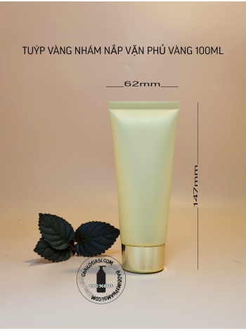 TUÝP VÀNG NHÁM NẮP VẶN PHỦ VÀNG 100ML 