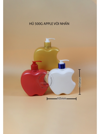 HŨ 500G APPLE VÒI NHẤN