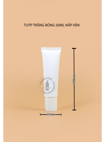 TUÝP TRẮNG BÓNG 50ML NẮP VẶN
