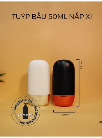 TUÝP BẦU 50ML NẮP XI