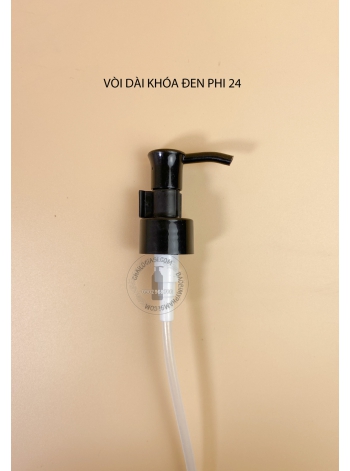 VÒI DÀI KHOÁ ĐEN F24