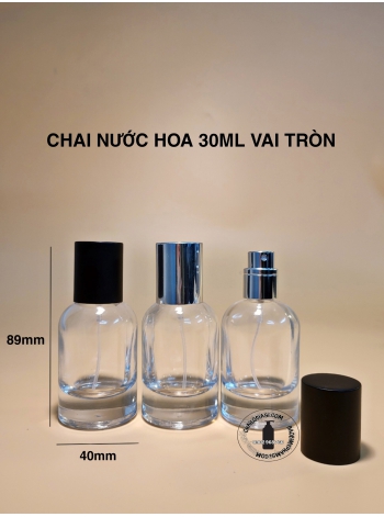 CHAI NƯỚC HOA 30ML VAI TRÒN