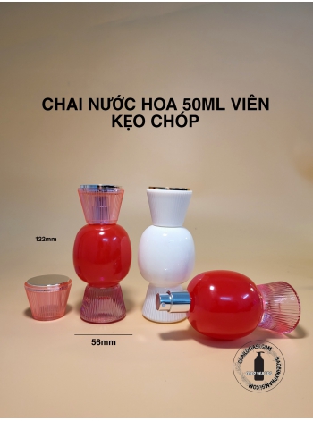 CHAI NƯỚC HOA 50ML VIÊN KẸO CHÓP