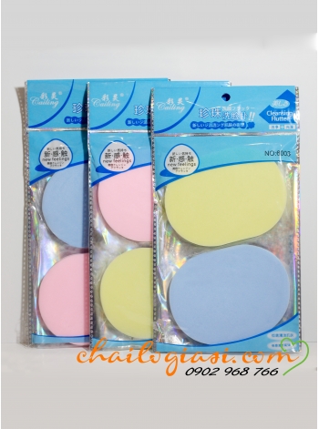MÚT RỬA MẶT TRÒN (2 MIẾNG)
