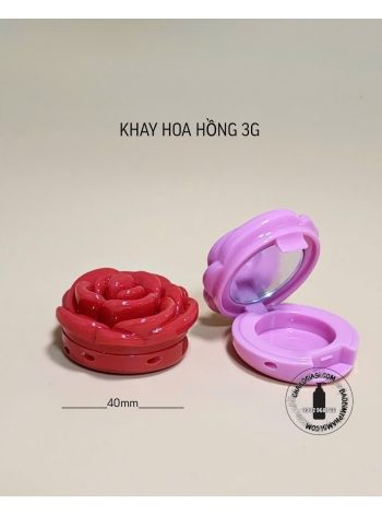 KHAY 3G HOA HỒNG