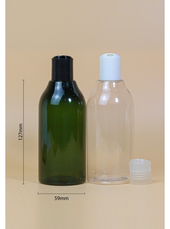 CHAI 300ML CỔ TẦNG NẮP PRESS F24 ( TRẮNG, ĐEN)