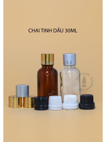 CHAI TINH DẦU 30ML TRONG