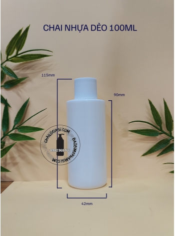 CHAI NHỰA DẺO 100ML