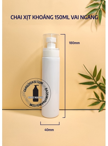 CHAI XỊT KHOÁNG VAI NGANG 150ML