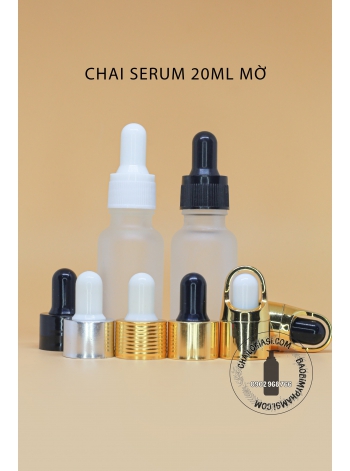 CHAI SERUM MỜ 20ML (nhiều loại khoen)