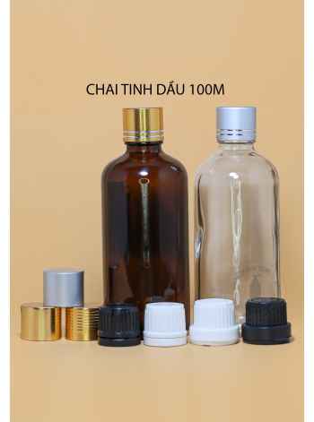 CHAI TINH DẦU 100ML TRONG 