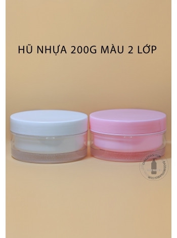 HŨ TRONG 2 LỚP 200G