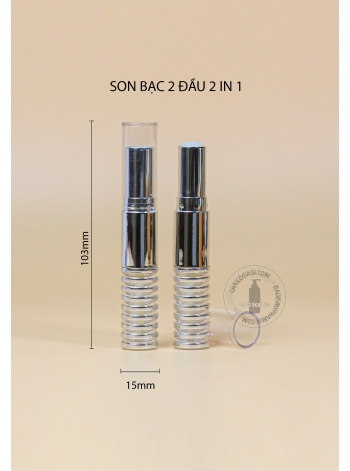 THỎI SON BẠC ( 2 ĐẦU )