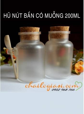 HŨ NÚT BẦN 200ml (Tròn)