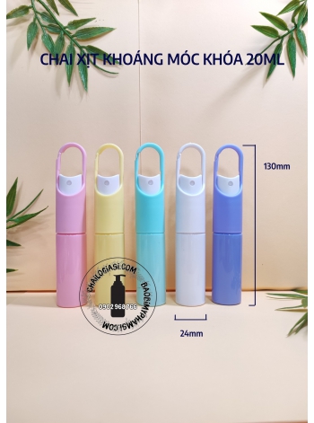 CHAI XỊT KHOÁNG MÓC KHOÁ 20ML