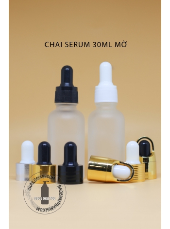 CHAI SERUM MỜ 30ML (nhiều loại khoen)